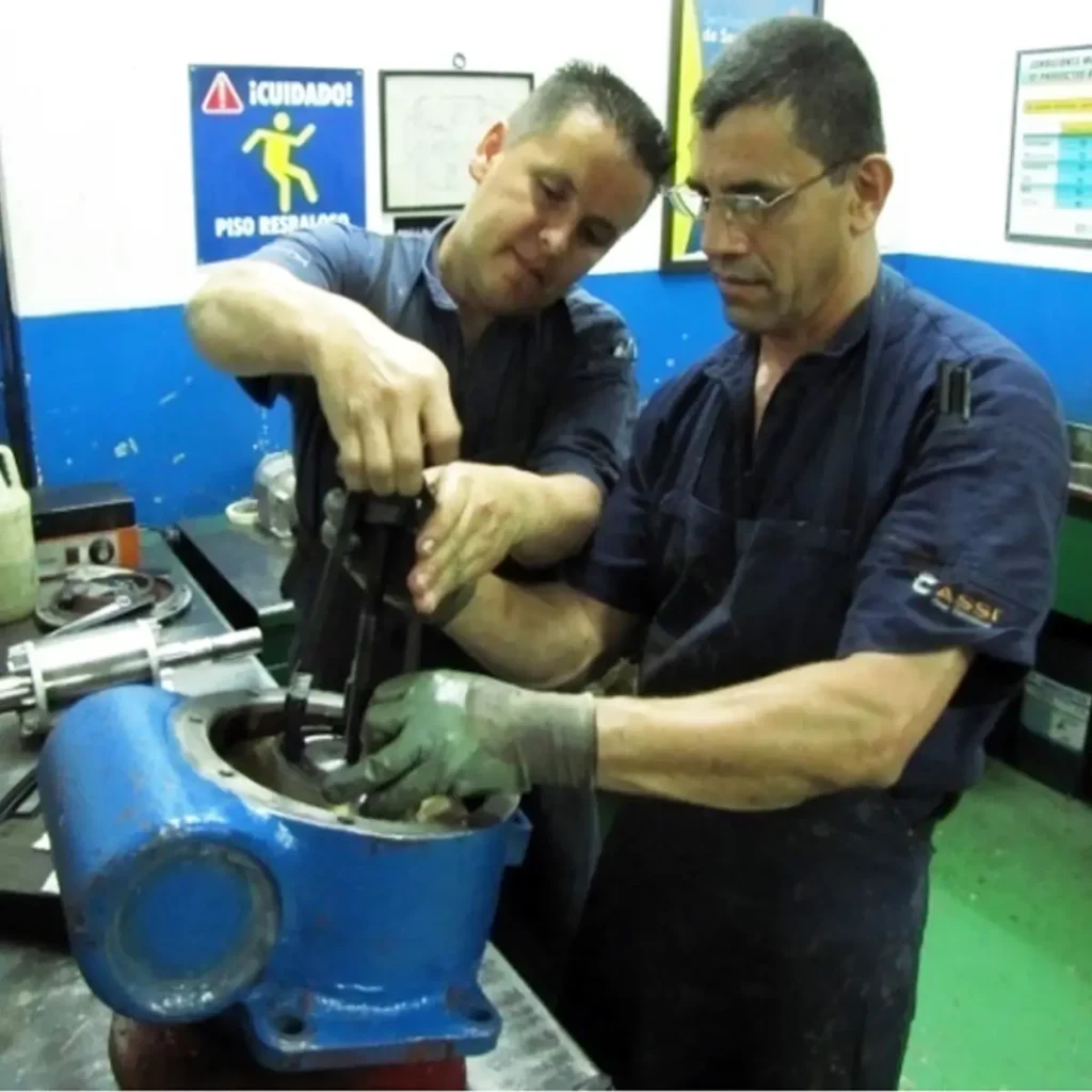 Reparación de motorreductores